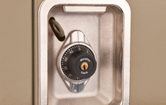 Cadenas de casier : cadenas à combinaison intégré