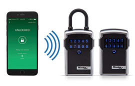 Boîtes de rangement avec cadenas Bluetooth