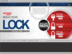 Site Web Configurez votre American Lock®
