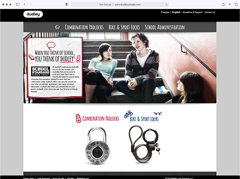 Site Web de Dudley Canada